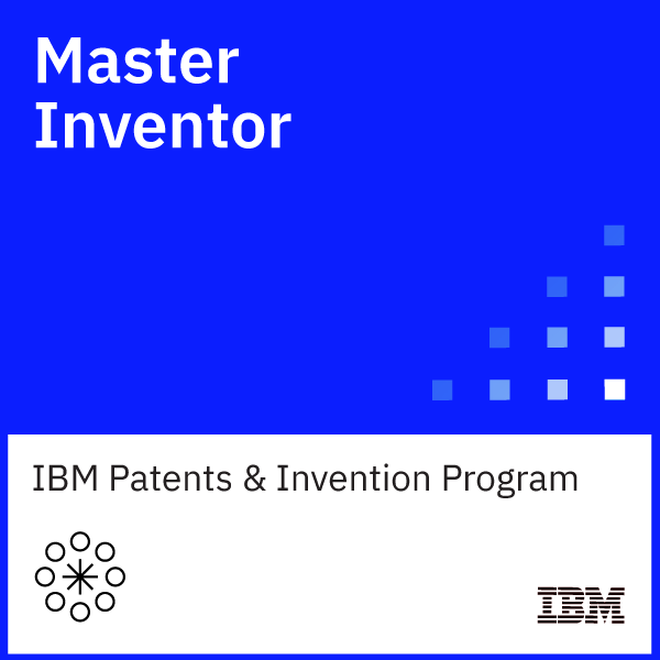 My IBM Master Inventor digital badge